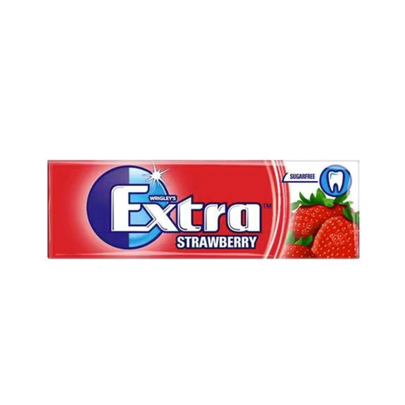 WRIGLEY`S EXTRA S/F C.G STRAWBERRY 10`S