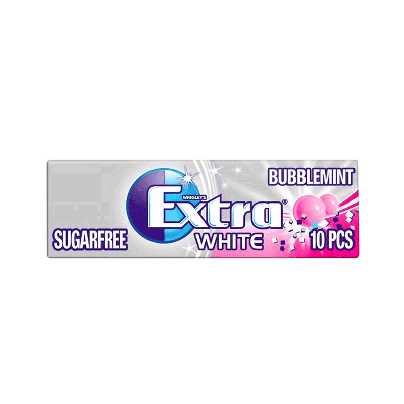 WRIGLEY`S EXTRA S/F C.G BUBBLEMINT 10`S