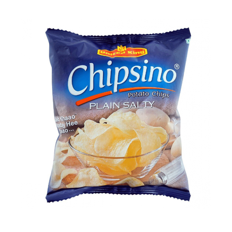 UNITED KING CHIPS 60GM PLAIN SALTY