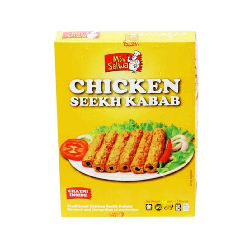 MON SALWA JUICY CHICKEN SEEKH KABAB 540GM