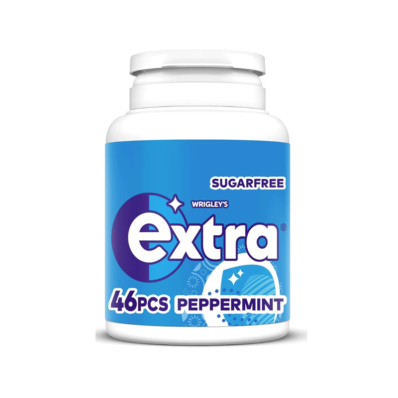 WRIGLEY EXTRA GUM PEPPERMENT 64GM