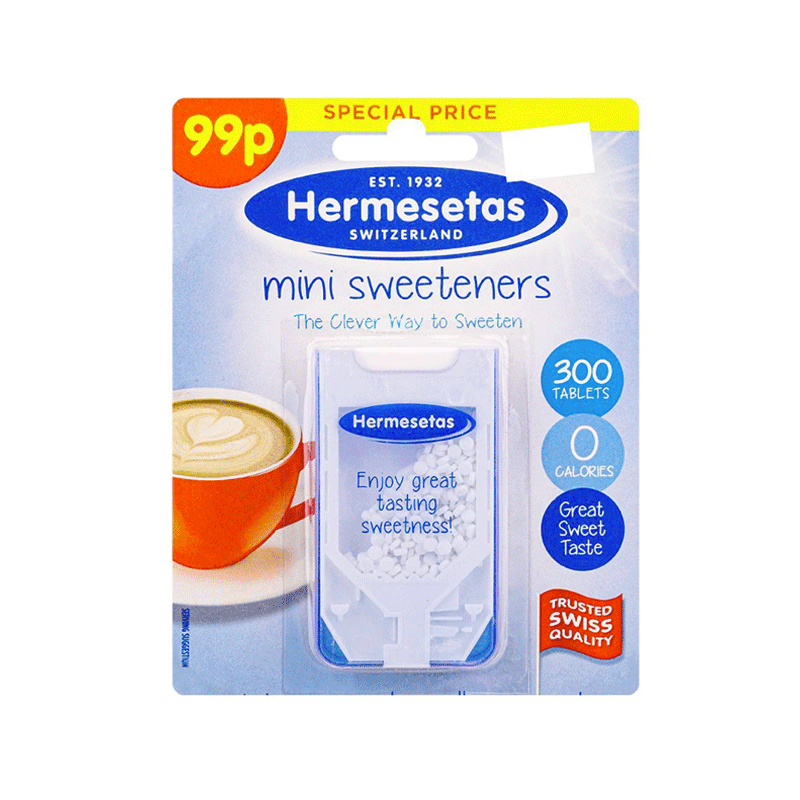 HERMESETAS MINI SWEETENERS 300TAB