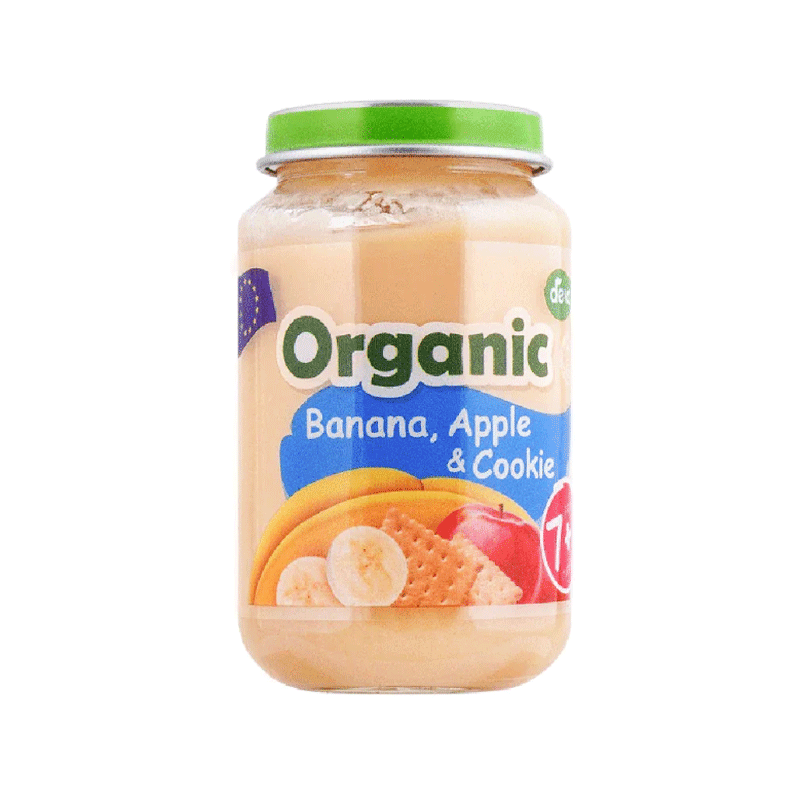 DEVA BABY FOOD BANANA, APPLE AND COOKIE 200GM