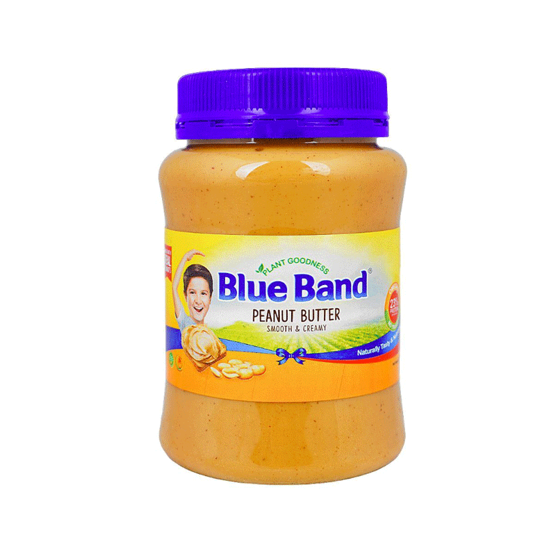 BLUE BAND PEANUT BUTTER SMOOTH&CREAMY 400GM
