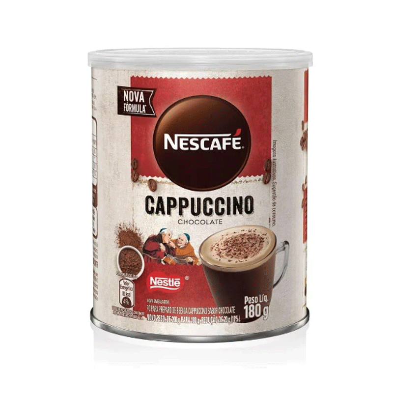 NESCAFE COFFEE CHOCOLATE CAPPUCCIINO 180GM TIN