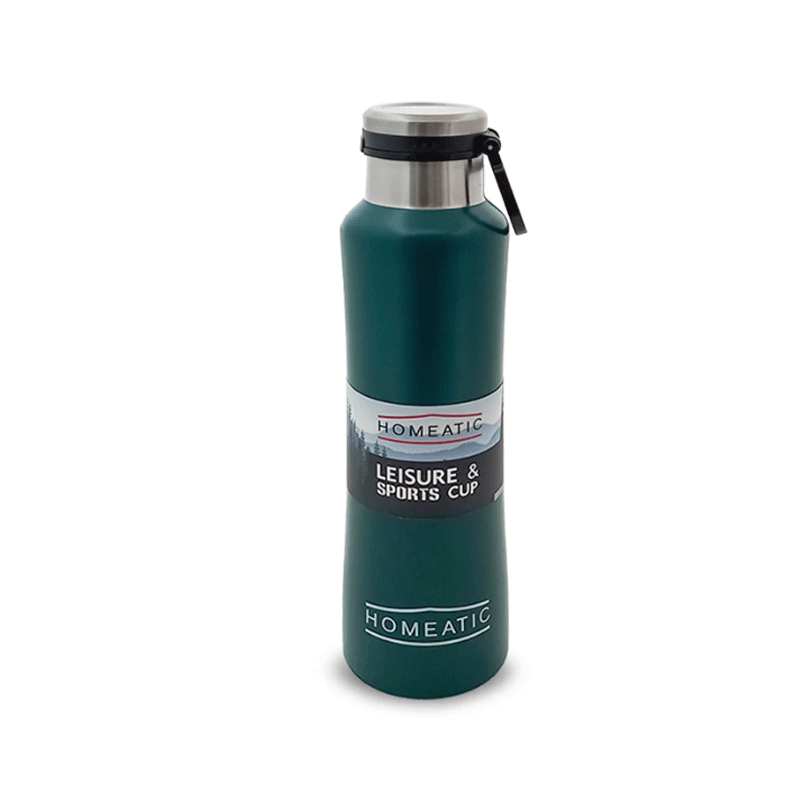 HOMEATIC STEEL WATER BOTTLE 550ML, MODEL HKA-038 1PCS