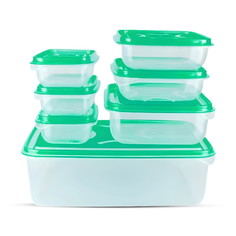 MODERN THUMB LOCK CONTAINERS 7'S SET, 1PCS