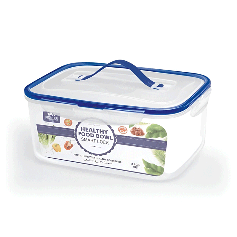 PIONEER SMART LOCK FOOD CONTAINER PLASTIC 3'S SET, 1PCS