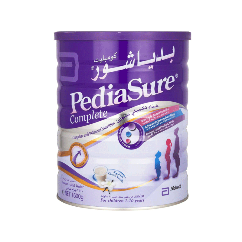 PEDIASURE COMPLETE MILK VANILA 1600GM