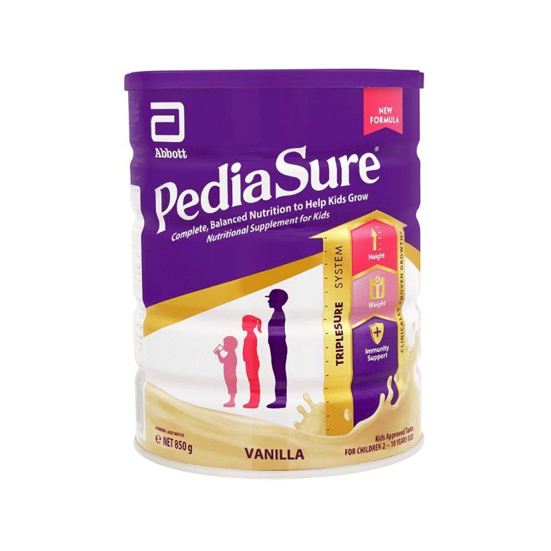 PEDIASURE COMPLETE MILK VANILA 850GM