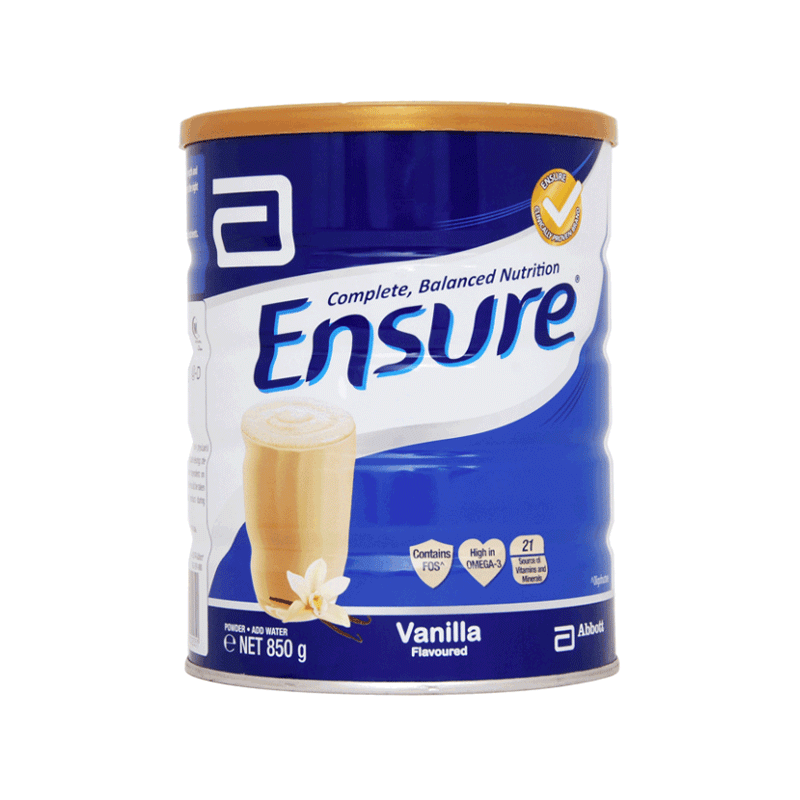ENSURE MILK POWDER VANILLA 850GM
