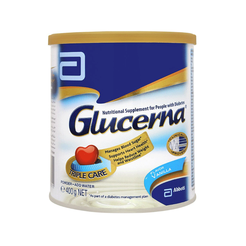 GLUCERNA TRIPLE CARE VANILLA 400GM