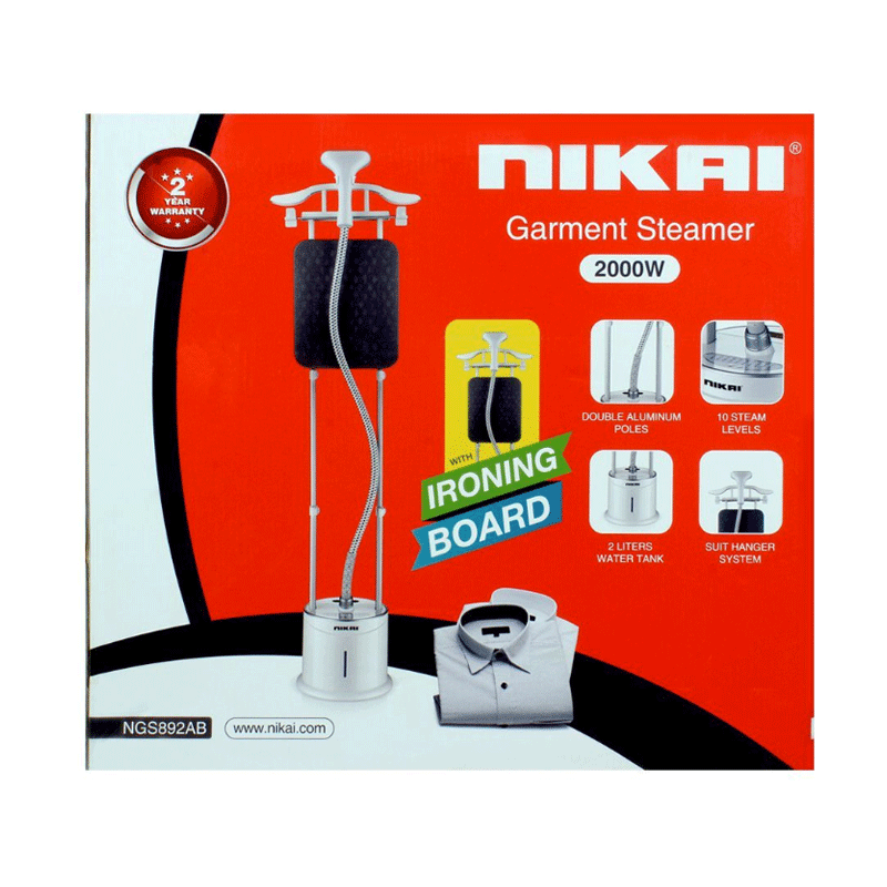 NIKAI GARMENT STEAMER NGS892AB