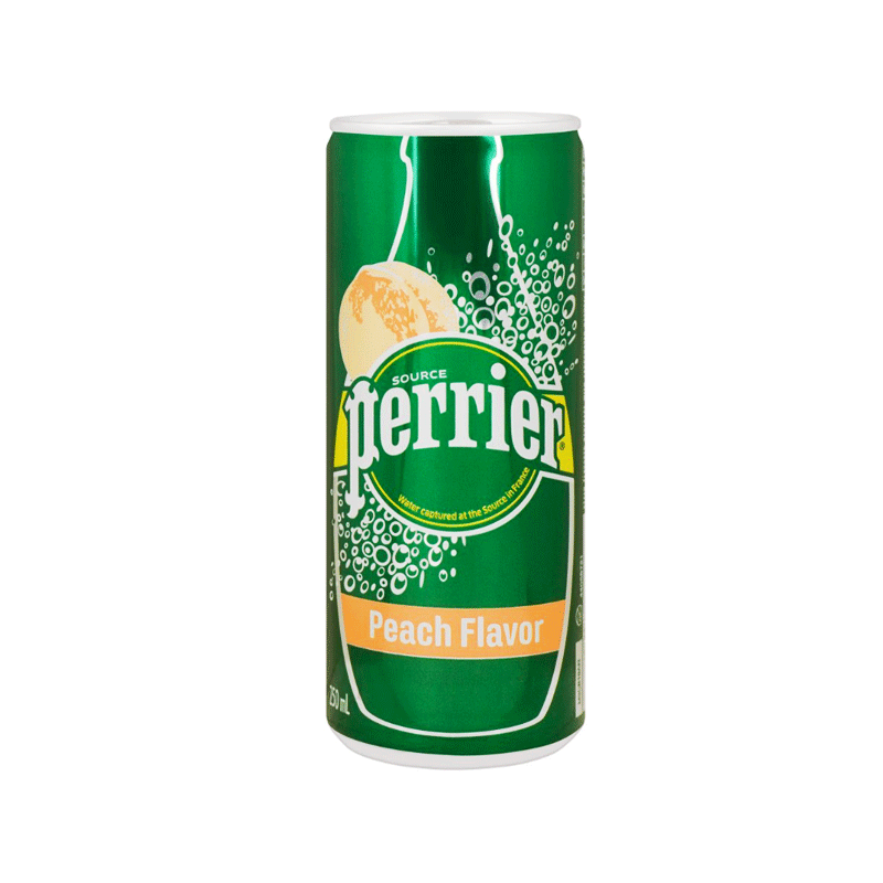 PERRIER PEACH DRINK 250ML