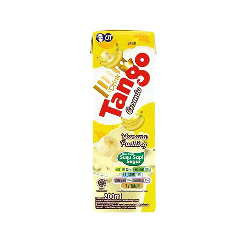 SUSU TANGO BANANA PUDDING 200ML