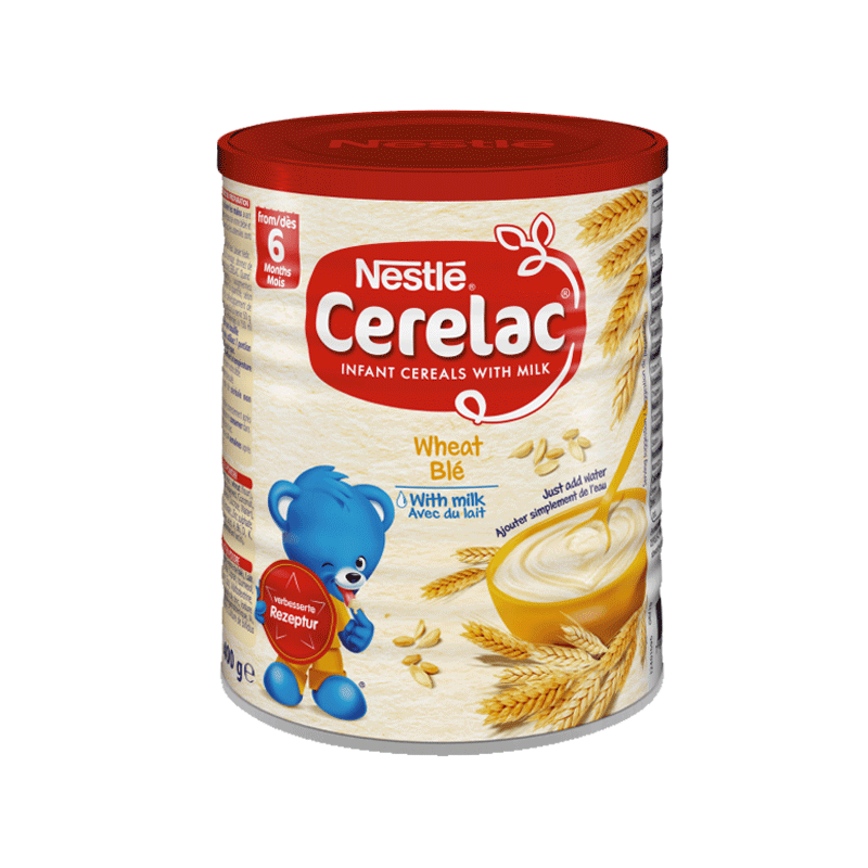 NESTLE CERELAC WHEAT WITH MILK 400GM TIN