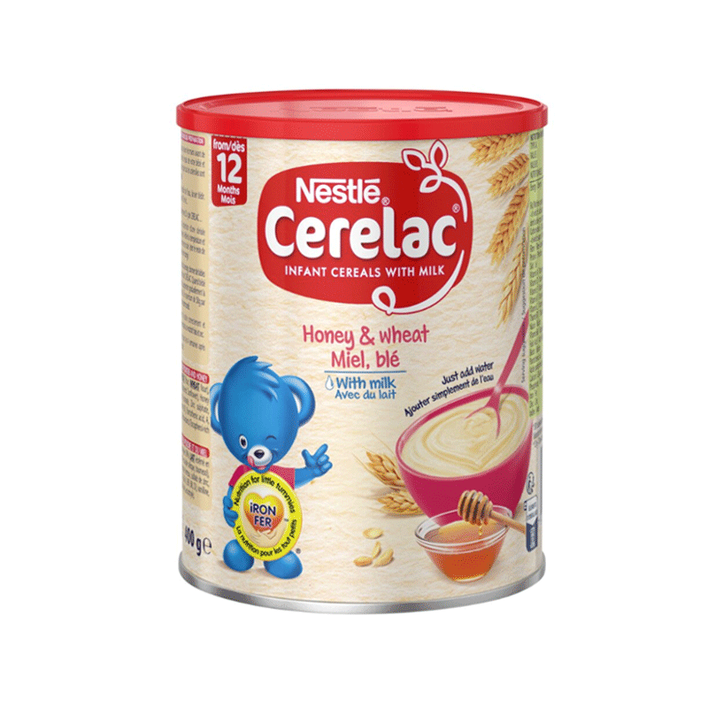 NESTLE CERELAC HONEY&WHEAT 400GM TIN
