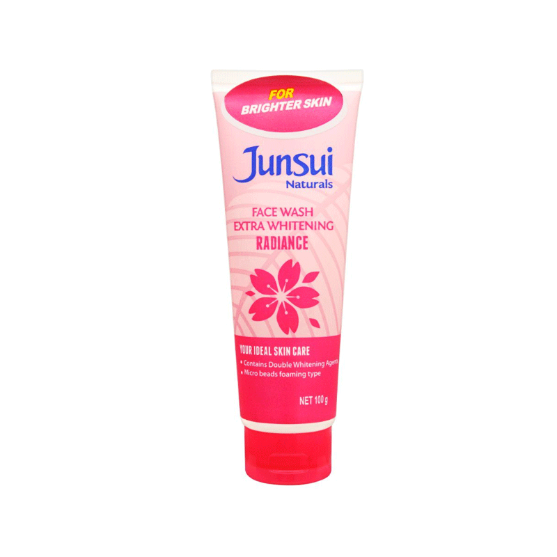 JUNSUI NATURALS FACEWASH EXTRA WHITENING RADIANCE 100GM