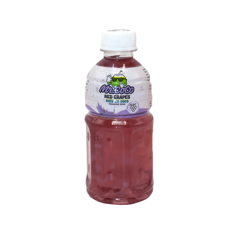MR COCO NATA FRUIT DRINK RED GRAPES 320ML