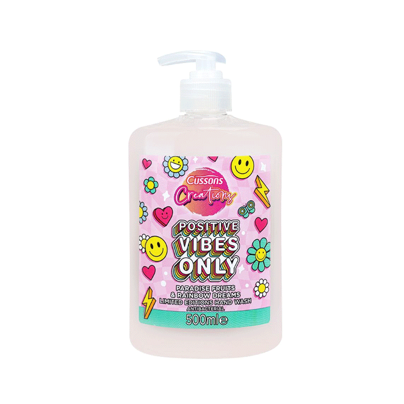 CUSSONS HANDWASH POSITIVE VIBES ONLY 500ML