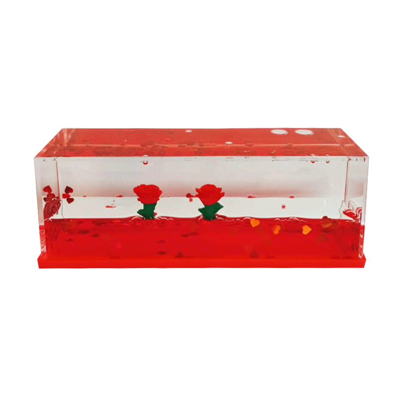 GLITTER FLOAT LIQUID FLOWER 83-10