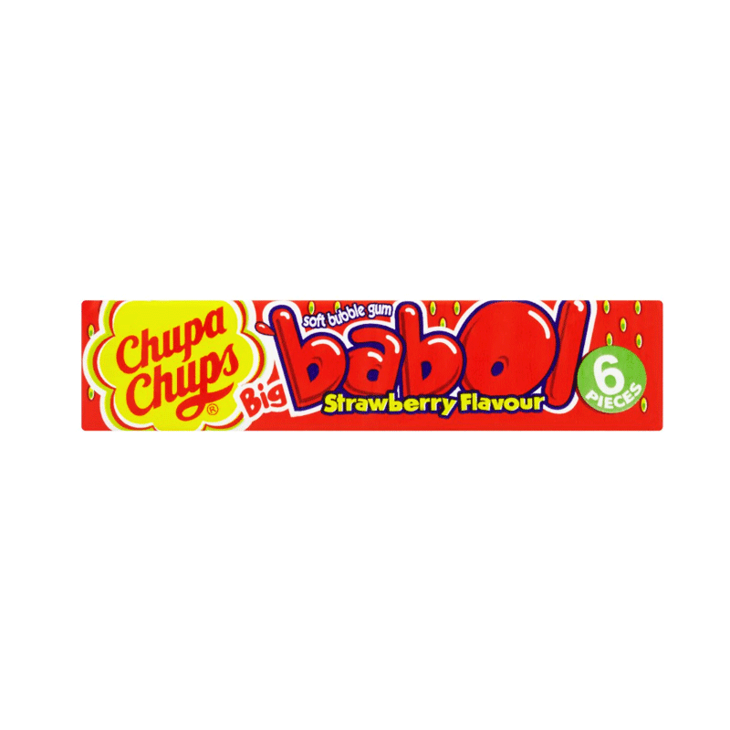 CHUPA CHUP BIG BABOL GUM STRAWBERRY 27GM