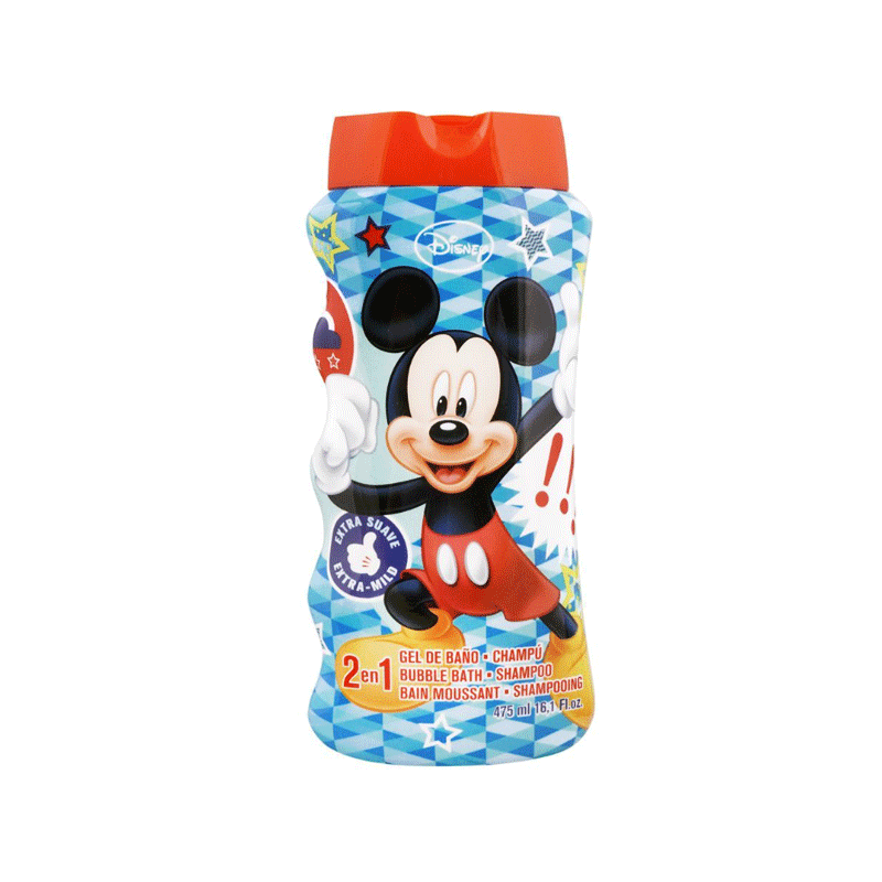 LORENAY MICKEY MOUSE BUBBLE BATH + SHAMPOO 475ML