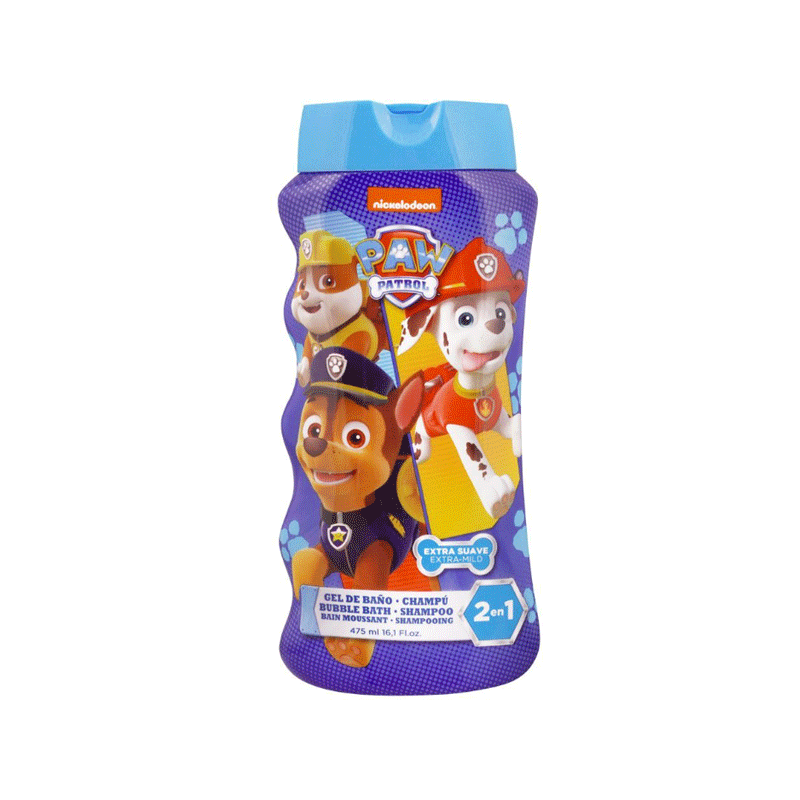 LORENAY PAW PATROL BUBBLE BATH + SHAMPOO 475ML