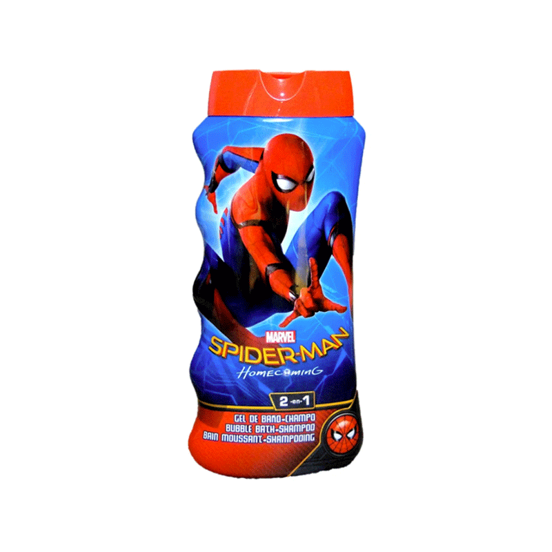 LORENAY SPIDERMAN BUBBLE BATH + SHAMPOO 475ML