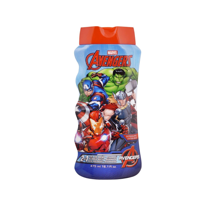 LORENAY MARVEL AVENGERS BUBBLE BATH + SHAMPOO 475ML