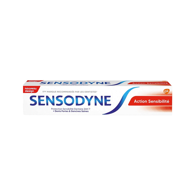 SENSODYNE TOOTH PASTE ACTION SENSIBILITE 75ML IMP