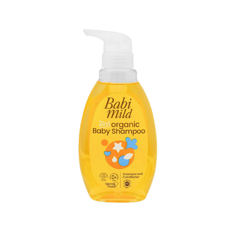 BABI MILD ORGANIC BABY SHAMPOO & CONDITIONER 380ML