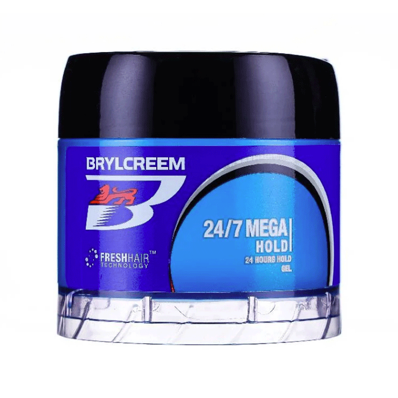 BRYLCREAM 24/7 MEGA HOLD GEL 125ML