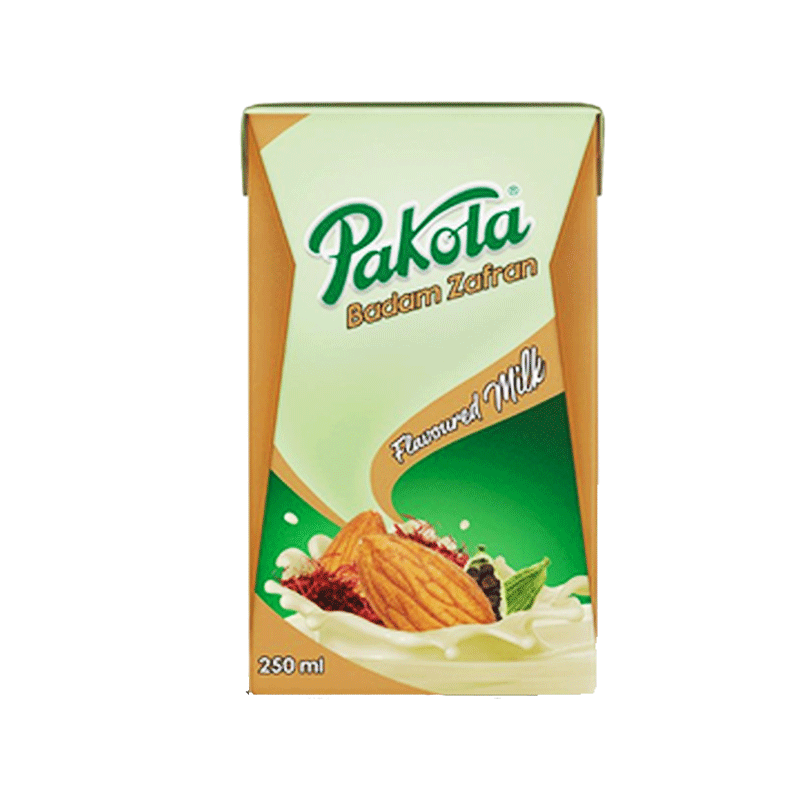 PAKOLA FLV MILK BADAM ZAFRAN 250ML