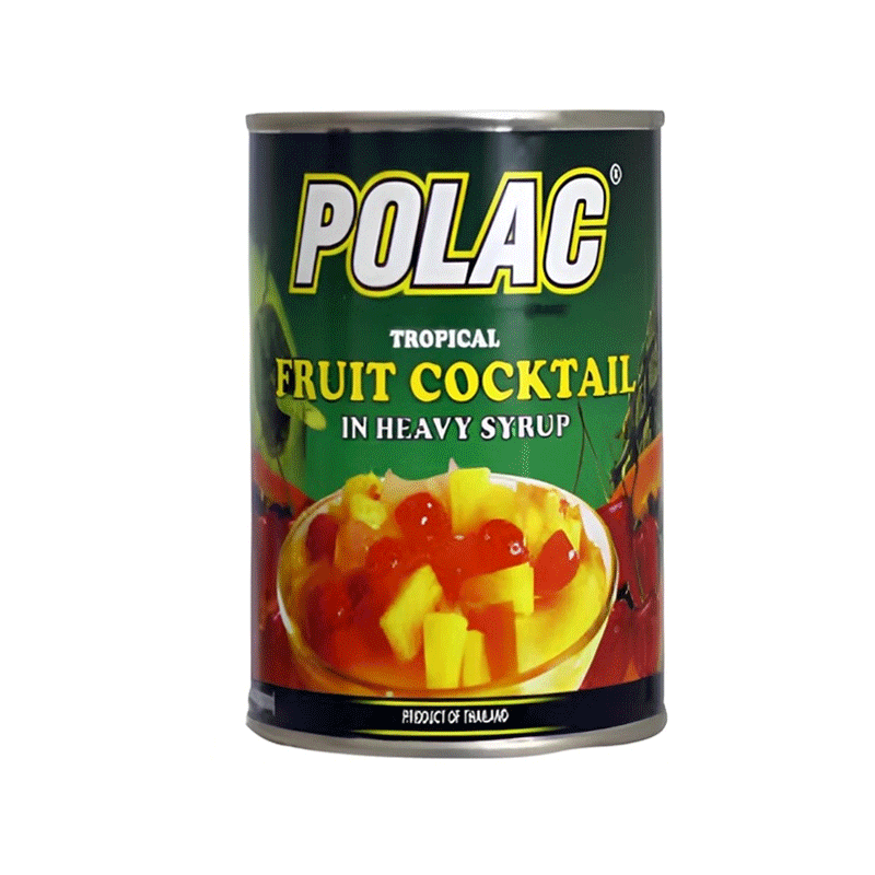POLAC FRUIT COCKTAIL IN HEAVY SYRUP 565GM