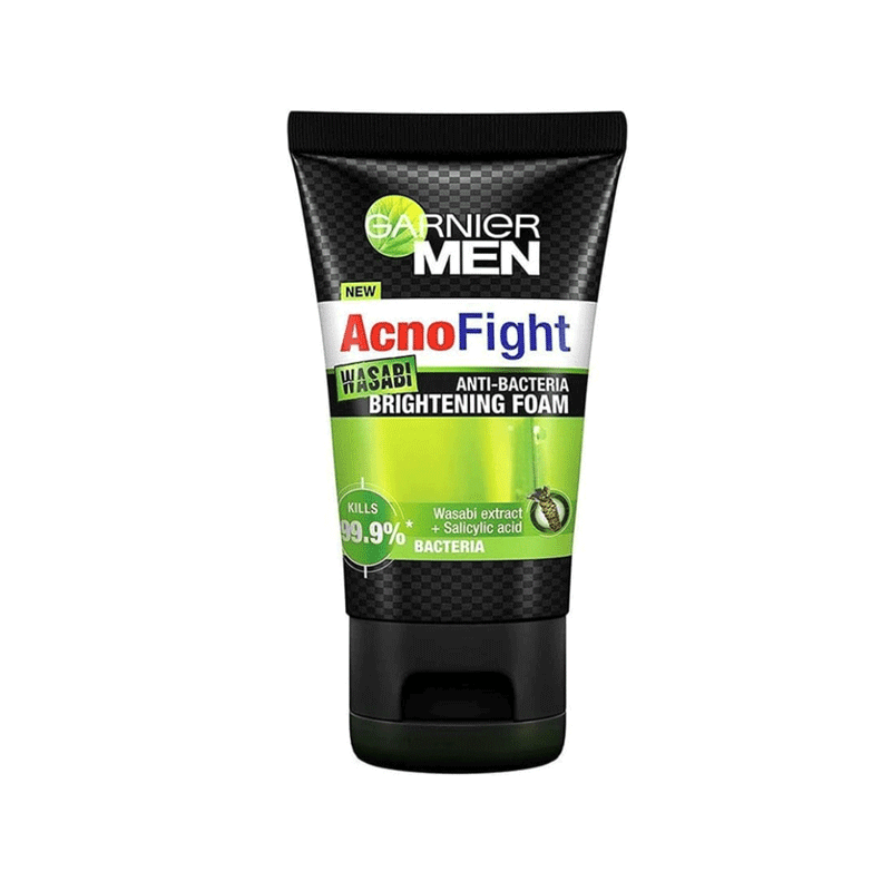 GARNIER FACE WASH ACNO FIGHT WASABI FOAM 100ML