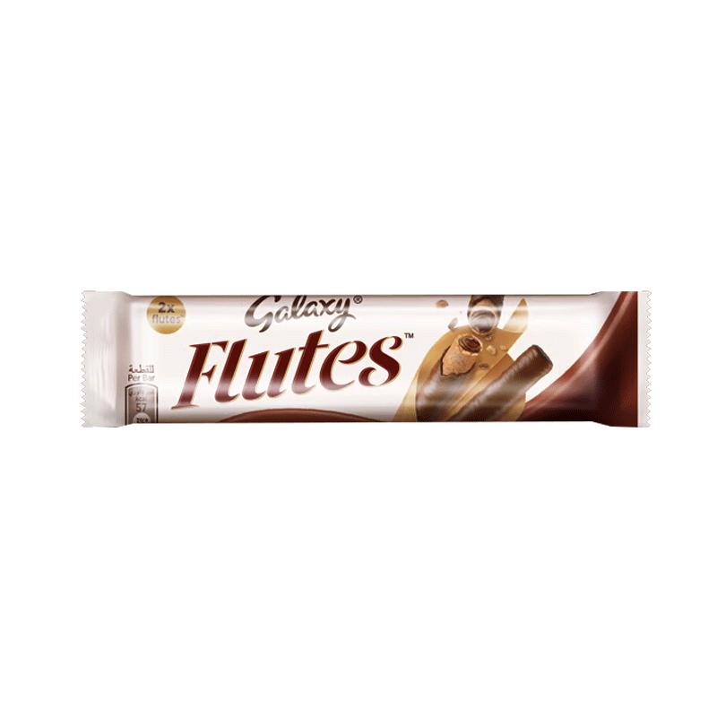 GALAXY FLUTES CHOCOLATE 22.5GM