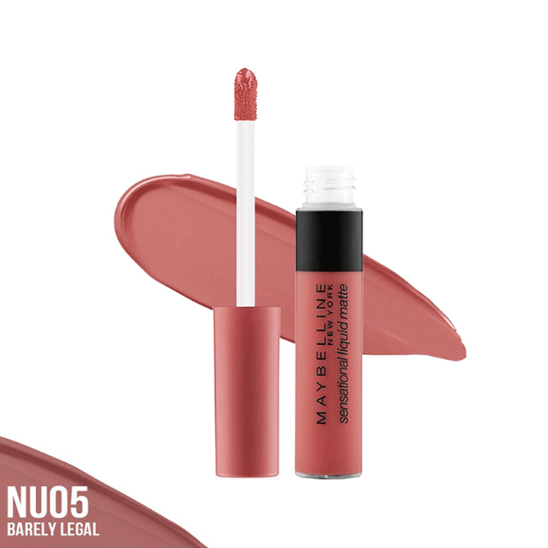 MAYBELLINE SENSATION LIQUID MATTE LIPSTICK NU5