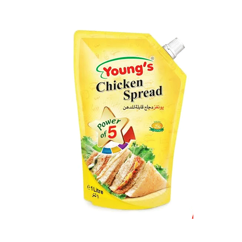 YOUNG`S FRENCH CHICKEN SPREAD POUCH 1LTR