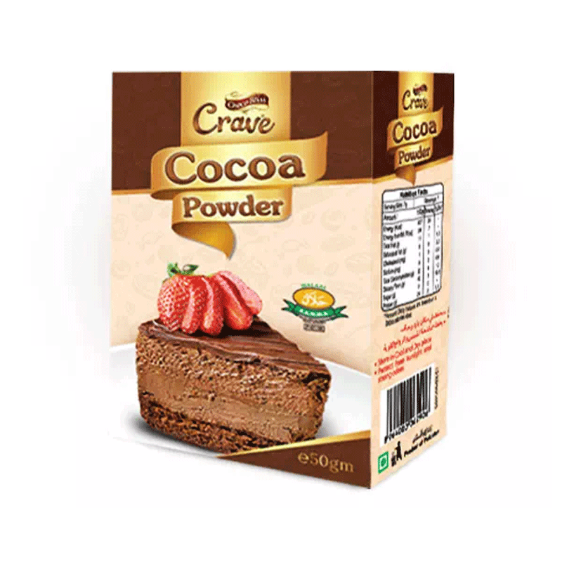 YOUNG`S CHOCO BLISS CRAVE COCOA POWDER 50GM