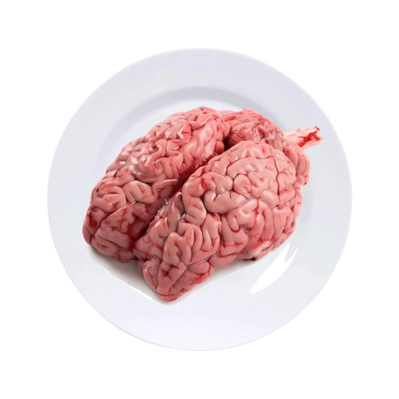 HSM VEAL BRAIN 1PCS