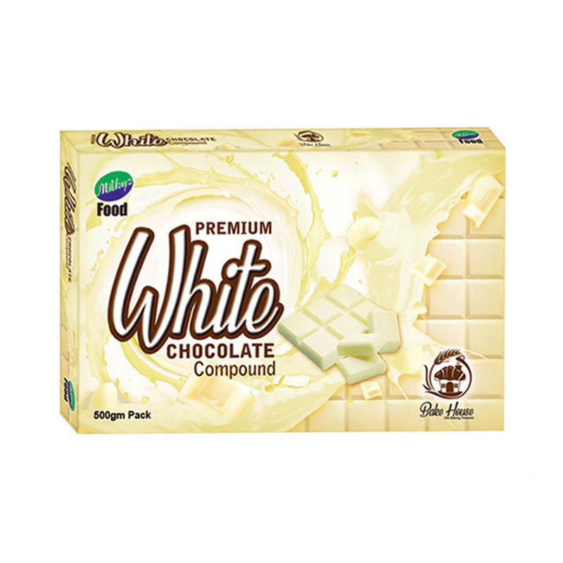 MILKYZ FOOD WHITE COOKING CHOCOLATE 500GM