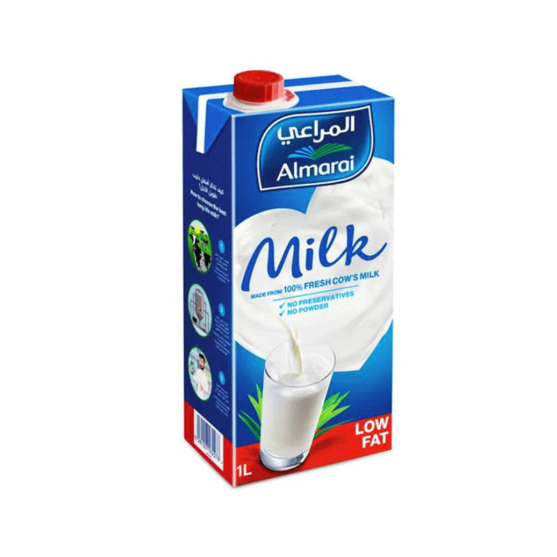 ALMARAI MILK LOW FAT 1LTR