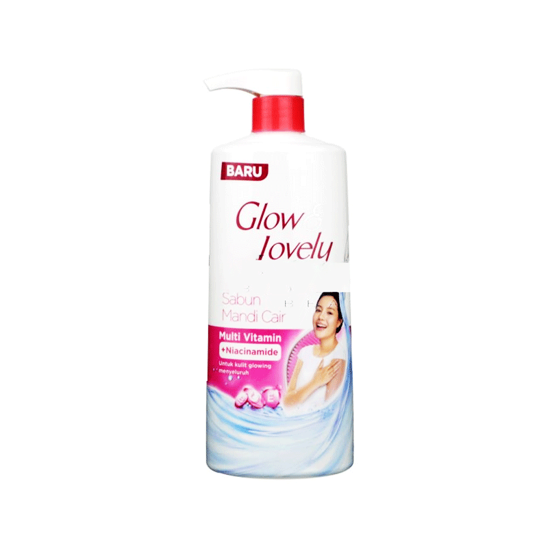 GLOW & LOVELY SABUN MANDI CAIR BODY WASH 550ML