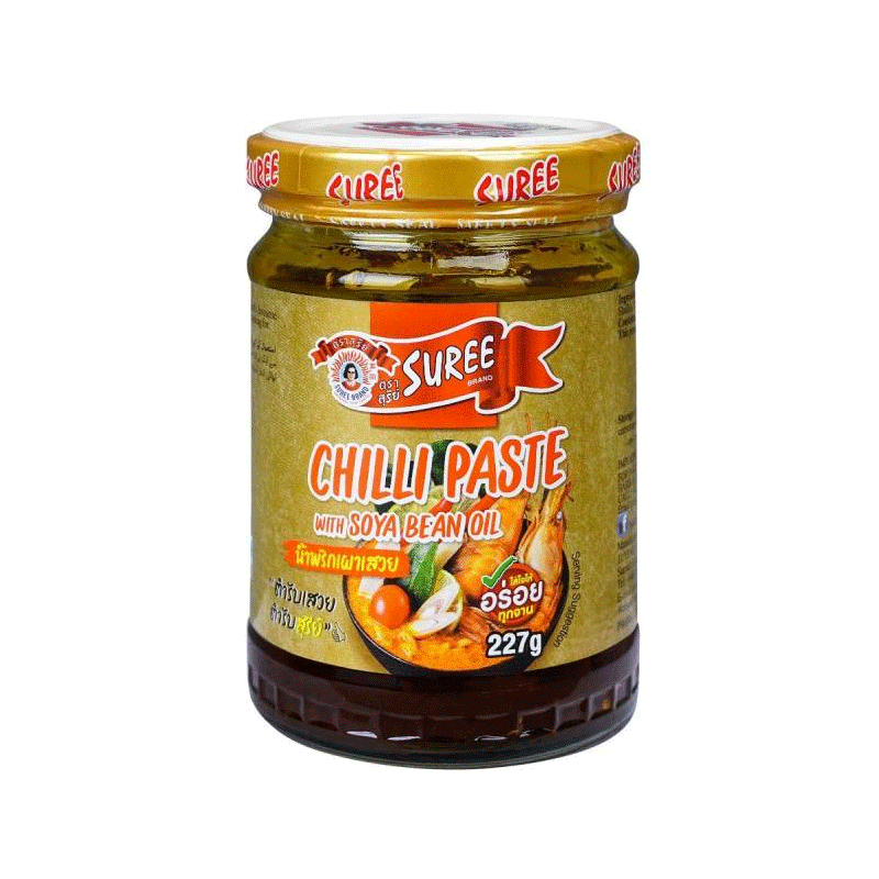 SUREE CHILLI PASTE SOYA BEAN OIL 227GM