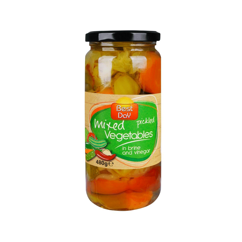 BEST DAY MIXED VEGETABLES PICKLED 480GM