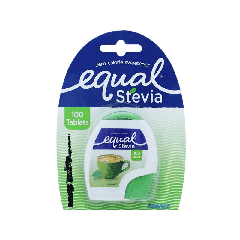 EQUAL SWEETENER STEVIA 100'S TABLETS