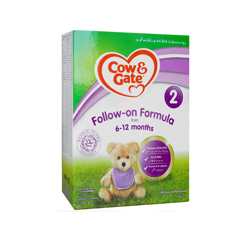 NUTRICA COW & GATE MILK FOLLOW ON FORMULA 2 SOFT BOX 400GM