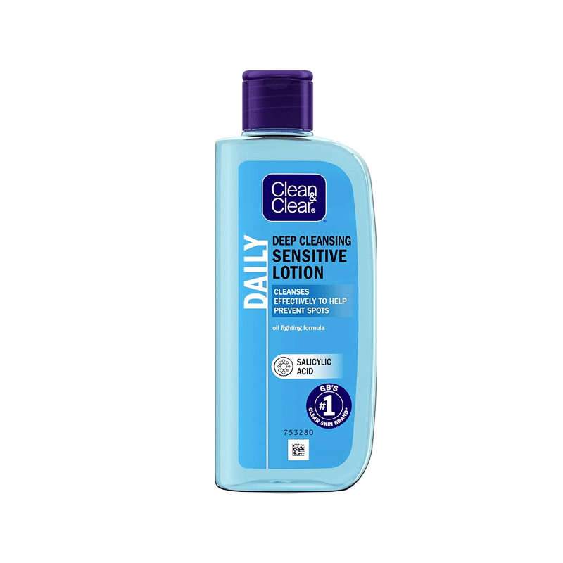 CLEAN & CLEAR DEEP CLEANSING LOTION SENSITIVE SKIN 200ML