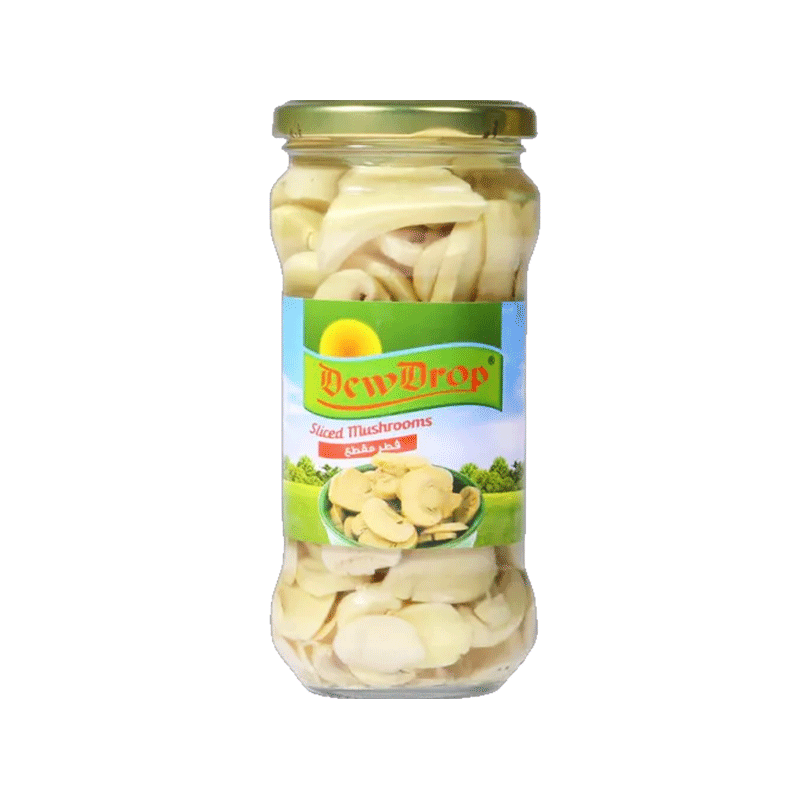DEW DROP SLICED MUSHROOMS 330GM MIX
